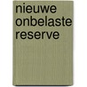 Nieuwe onbelaste reserve by Kat