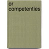 OR competenties by Unknown
