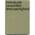 Individuele verschillen leesvaardigheid