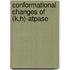 Conformational changes of (k,h)-atpase