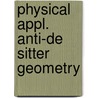 Physical appl. anti-de sitter geometry door Janssen