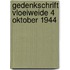 Gedenkschrift vloeiweide 4 oktober 1944