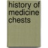 History of medicine chests