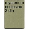 Mysterium ecclesiae 2 dln door Ledegang
