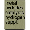 Metal hydrides catalysts hydrogen suppl. by Snyder