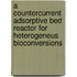 A countercurrent adsorptive bed reactor for heterogeneus bioconversions
