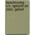 Beschryving v.h. oprecht en zielz. geloof