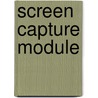 Screen capture module door I. Burfield
