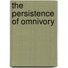 The persistence of omnivory by R. Hille Ris Lambers