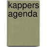 Kappers agenda door P.L. Bos