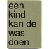 Een kind kan de was doen