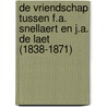 De vriendschap tussen F.A. Snellaert en J.A. de Laet (1838-1871) door Ada Deprez