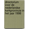 Directorium voor de Nederlandse Kerkprovincie in het jaar 1998 door Onbekend