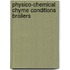 Physico-chemical chyme conditions broilers