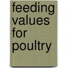 Feeding values for poultry door Ulla Steuernagel U. Janssen