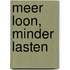 Meer loon, minder lasten