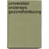 Universitair onderwys gezondheidszorg