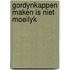 Gordynkappen maken is niet moeilyk