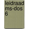 Leidraad ms-dos 6 door Water