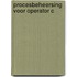 Procesbeheersing voor operator C