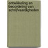 Ontwikkeling en beoordeling van schrijfvaardigheden