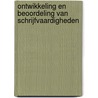 Ontwikkeling en beoordeling van schrijfvaardigheden door K.M. Stokking