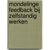 Mondelinge feedback bij zelfstandig werken by Y. Sol
