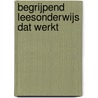 Begrijpend leesonderwijs dat werkt by A.A.M. Houtveen