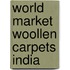 World market woollen carpets india