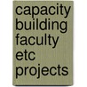 Capacity building faculty etc projects door Tilburg