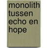 Monolith tussen echo en hope door Sarah Wolf