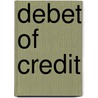 Debet of credit door H.J. Bremmers
