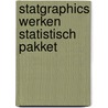 Statgraphics werken statistisch pakket door Knoops