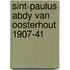 Sint-paulus abdy van oosterhout 1907-41