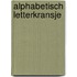 Alphabetisch letterkransje