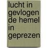Lucht in gevlogen de hemel in geprezen door Vries