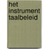 Het Instrument Taalbeleid