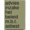 Advies inzake het beleid m.b.t. asbest door Onbekend