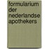 Formularium der Nederlandse Apothekers