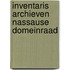 Inventaris archieven nassause domeinraad