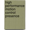 High performance motion control presence door Torfs