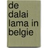 De Dalai Lama in Belgie