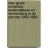 Max Goote onderwijs wederopbouw en vernieuwing in de periode 1946-1966