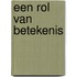 Een rol van betekenis