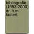 Bibliografie (1953-2000) dr. H.M. Kuitert