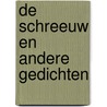 De schreeuw en andere gedichten by Frieda Hughes