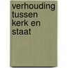 Verhouding tussen kerk en staat door Diepenhorst