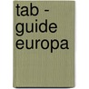Tab - guide Europa door Onbekend