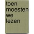 Toen moesten we lezen