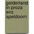 Gelderland in proza enz apeldoorn